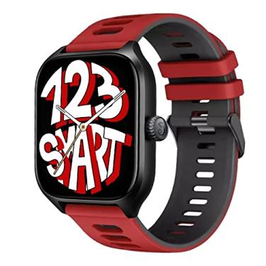 Imagem de Pulseira de Silicone Esportiva e Camuflada Marca 123Smart Compativel com GTS4 A2168 / GTS 4 Mini A2176 / GTS/GTS 2 / GTS 2 Mini/GTS 3 / GTR 42mm / GTR Mini