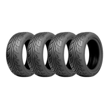 Imagem de Kit 4 Pneus Speedmax Aro 15 195/55R15 Racemax 85V Semi Click
