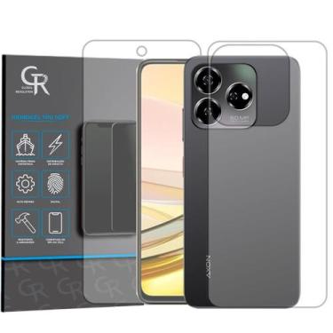 Imagem de Película Hidrogel HD Frente e Verso Para ZTE Axon 60 - GR Global Revol