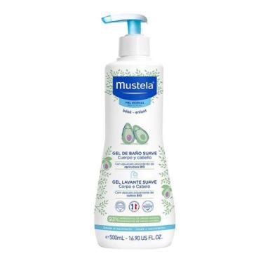 Imagem de Gel Lavante Suave Mustela Bebê com Abacate Orgânico 500ml