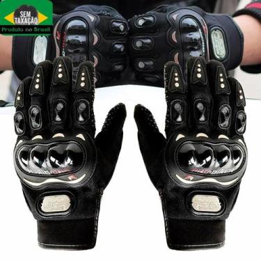Imagem de Luva Motoqueiro Pro Biker Motoboy Segurança Tática - REIS VARIEDADES M