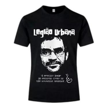 Imagem de Camiseta Camisa Algodão Plus Legião Urbana Renato Russo Md03 - Loja Di