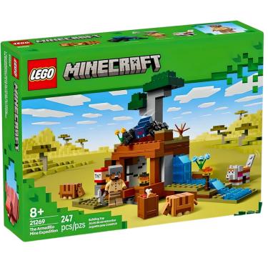 Imagem de Lego Minecraft A Expedição na Mina do Armadillo 21269