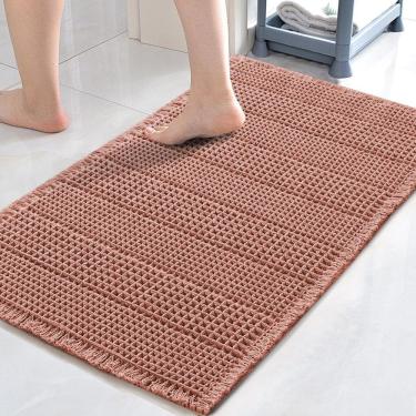 Imagem de Tapete de banho H.VERSAILTEX Waffle Super Absorbent 43x61cm Soft Pink