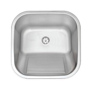 Imagem de Tanque Inox Tramontina 23l Acetinado 40x40 C/ Val.  94403107