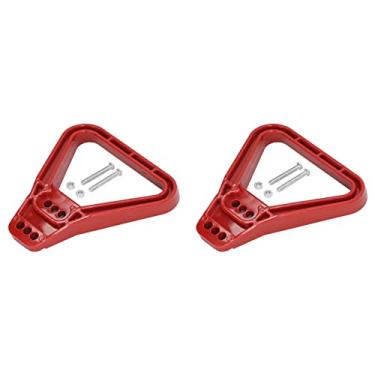 Imagem de 2 PCs Ginche Conectores do Conector da Bateria Pinxers, Bateria de Plástico Bateria Rápida Alças de Conector para Painéis Solares Geladeira de Bateria Dupla Geladeira (Vermelho)