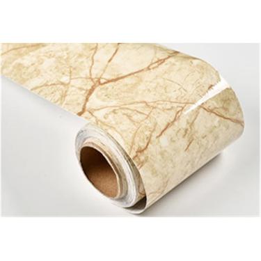 Imagem de Borda De Papel De Parede, Adesivo De Moldura De Borda De Mármore Linha De Cintura Papel De Parede Autoadesivo Prático Sala De Estar Banheiro Espelho Móveis à Prova D'á, 1, 5m x 10cm