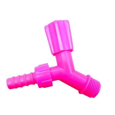 Imagem de Torneira Para Tanque E Jardim Bico 3/4 Rosa - Taivi, Rosa