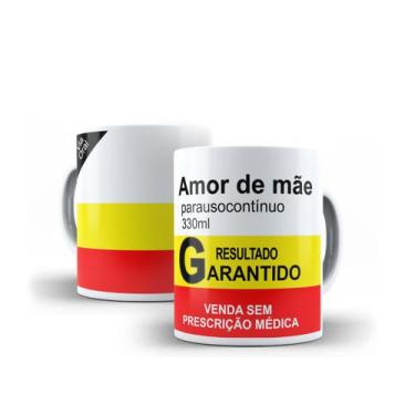 Imagem de Caneca Porcelana Remédio Amor De Mãe Dia Das Mães Presente - Villa Can