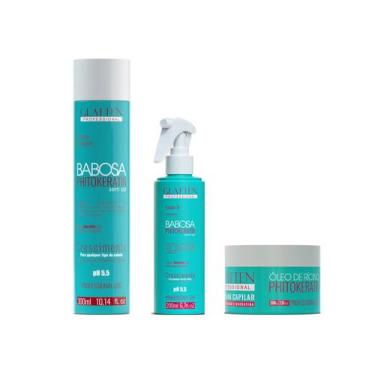 Imagem de Glatten Phitokeratin Shampoo e Máscara e Leave-in