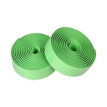 Imagem de Fita De Cortiça Para Guidão De Bicicleta, 2 Peças, Cinto De Borracha A