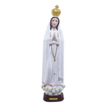 Imagem de Estátua Imagem Resina Nossa Senhora De Fátima Grande 53cm - Tasco