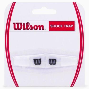 Imagem de Antivibrador Shock Trap Para Raquete Transparente WRZ537000 - Wilson