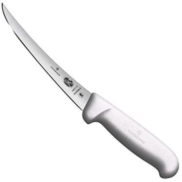 Imagem de Faca para Desossar com Lamina Flexível Cabo Fibrox, Branco, 15 cm, Victorinox