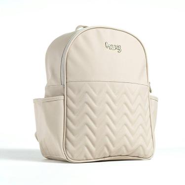 Imagem de Mochila de Maternidade Hug Zig Zag Bege
