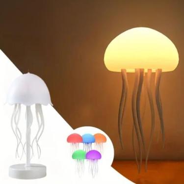 Imagem de Luminária Água Viva Medusa Luz Colorida - SM
