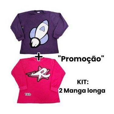 Imagem de KIt Duas Camisetas Manga Longa Katlen e Emily Vick - generica, 10