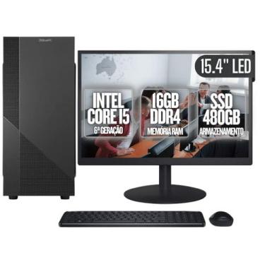 Imagem de Computador Completo BluePC Task Intel Core i5 6ª Geração 16GB DDR4 SSD