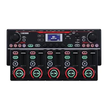 Imagem de BOSS Controles configuráveis pelo usuário RC-505MKII 49 Input FX e 53 tipos Track FX Controle MIDI Suporte E/S expandido Looper de mesa para Beatboxers, vocalistas e multi-instrumentistas
