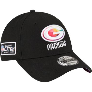 Imagem de Boné New Era NFL Crucial Catch Green Bay Packers 9FORTY Aba Curva Snapback-Masculino