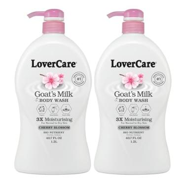 Imagem de Lovercare Lovercare, Pacote Com 2 Sabonetes Líquidos Para O Corpo Leite De Cabra E Flor Cerejeira, X 40,7 Fl.Oz.