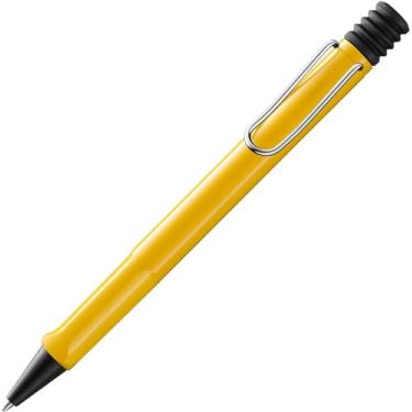 Imagem de Lamy Amarelo safári - Caneta esferográfica com aderência ergonômica e largura da linha M - para escrita longa agradável - feita de plástico ASA robusto - incluindo refil de grande capacidade M 40,6 cm