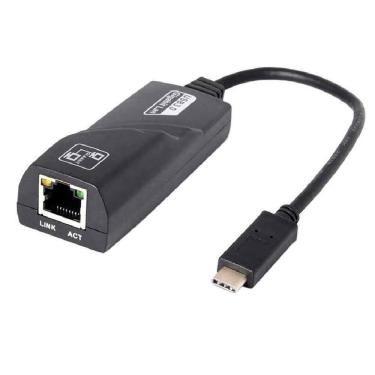 Imagem de Conversor Adaptador Type-c X Lan Usb 3.0 10/100/1000mbps