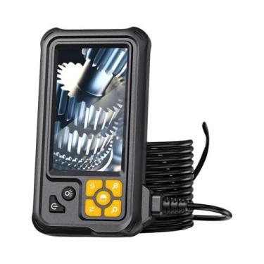 Imagem de Lente Dupla Da Câmera Endoscópica Industrial De 4,3 Polegadas 1080P Pa