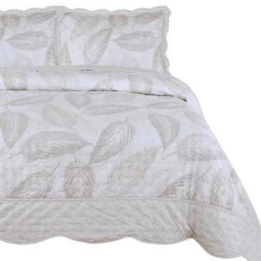 Imagem de Cama Posta Queen Arielle 300 Fio Colcha Luxo 100% Algodao - De Luca En