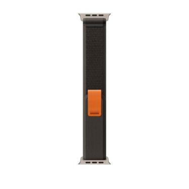 Imagem de Pulseira Apple Watch 49 mm Loop Trail, cinza/preto - S/M