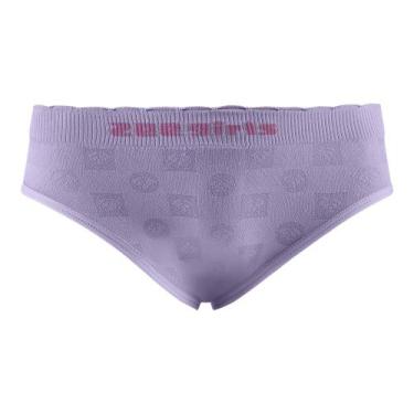 Imagem de Calcinha Tanga Infantil Jacquard Sem Costura Zee Rucci, GG