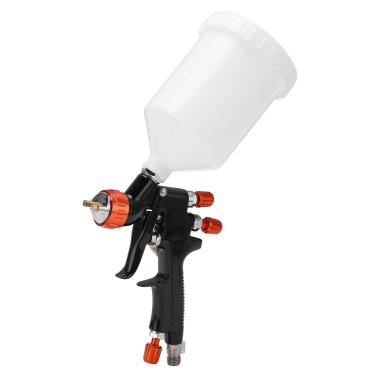 Imagem de Cryfokt Gun de Pulverização de Ar R500 LVLP Com Bocais de 1,3 Mm e Regulador de Ar, Pistolas de Tinta Automotivas, Pulverizador de Tinta de Carro, Pistola de Tinta para Pintura de Casa,