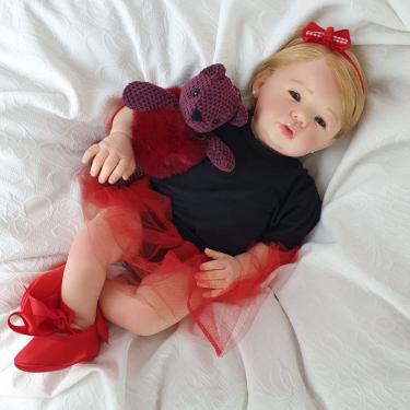Imagem de Bebê Reborn Menina Muito Linda e Realista