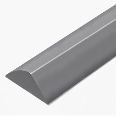 Imagem de Dalrun Limiar de chuveiro dobrável de 99 cm de silicone para barragem de água (cinza)