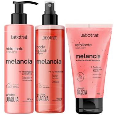 Imagem de Kit Body Splash + Esfoliante + Hidratante Corpo E Rosto Labotrat Cheir