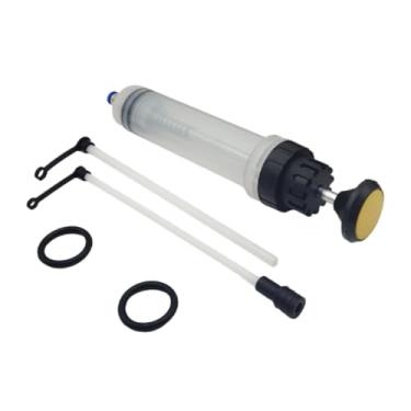 Imagem de Mqetly Bomba Extratora de Fluido Automotivo, Transferência de óleo de Engrenagem, Ferramenta Portátil para Troca de Fluido de Freio, Extração E Enchimento Pa, Amarelo 200cc