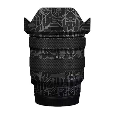 Imagem de Película protetora para lente de câmera, película protetora, decalque para Tamron 20-40 mm F2.8 adequado para Sony Mount 20-40 F 2.8 (Circuit Titanium)