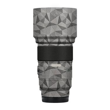 Imagem de Adesivo de lente de câmera para Tamron 90 mm F2.8 adequado para Sony Mount Macro Coat Wraps Film Protective Vinyl Decal Skin 90 2.8 (Triângulo Titânio)