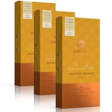 Imagem de 30 Cápsulas Café Orfeu Nespresso Bourbon Amarelo