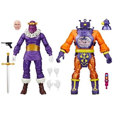 Imagem de Marvel Legends Series Baron Zemo and Arnim Zola 6-Inch Collectible Figures from Captain America Comic