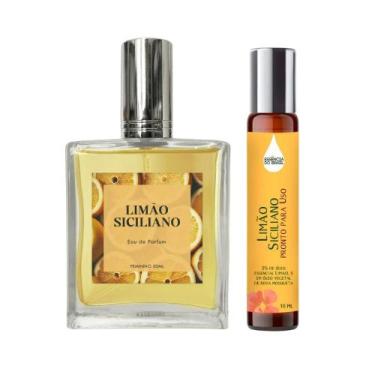 Imagem de Perfume Limão Siciliano Radiante Fem. 50Ml + Óleo Essencial - Essência