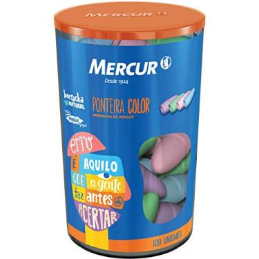 Imagem de Borracha Ponteira, Mercur B2102006, Multicor, Pacote de 100