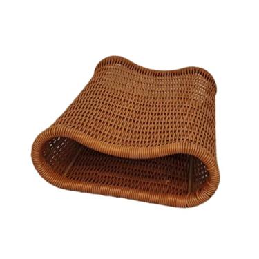 Imagem de Bothyi Almofada para sauna, encosto para sauna, imitação de rattan, confortável, versátil, ergonômico, suporte para pescoço, almofada para salão de beleza e