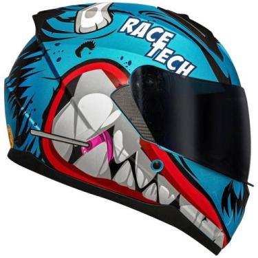 Imagem de Capacete Race Tech Sector Nhac, Azul, 58
