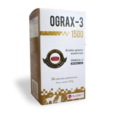 Imagem de Ograx 1500 - Omega 3 Avert 30 cápsulas, Saúde, 30, Preto, Único
