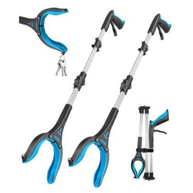 Imagem de Ferramenta Grabber Reacher Kekoy 90 cm para idosos, pacote com 2 unida