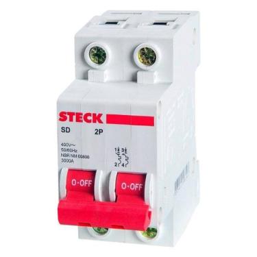 Imagem de Disjuntor Steck Bipolar Din - 25a