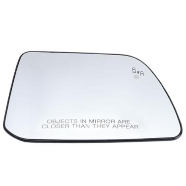 Imagem de Vidro retrovisor do lado direito do passageiro compatível com Ford Edge 2011-2014 para Lincoln MKX 2011-2015, vidro retrovisor com aquecimento elétrico e ponto cego, CT4Z17K707E