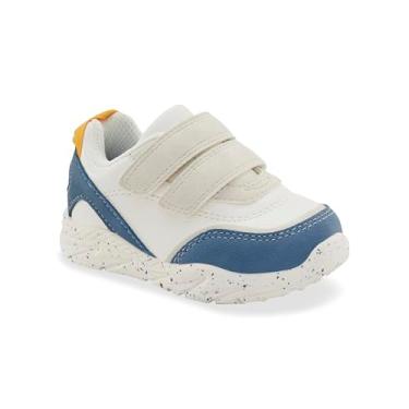 Imagem de Carter's Every Step Sapato infantil feminino Echo-bp First Walker, Branco multi, 18