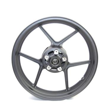 Imagem de Aro da roda dianteira Arashi para Kawasaki Ninja 400 ER4N 2011-2017, Ninja 1000 2020, ER6N ER6F 2006-2018, peças de acessórios de reposição de motocicletas preto fosco